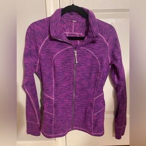 lululemon bustle in your hustle jacket diamond jacquard space dye